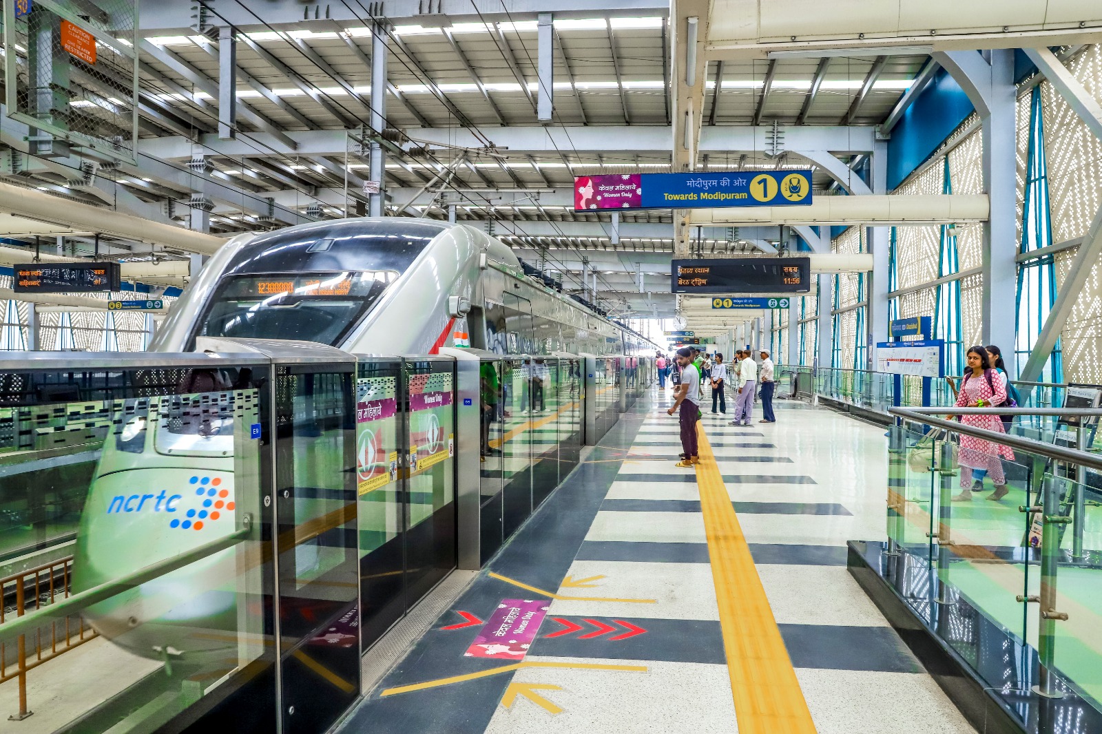 मेरठ में मेट्रो संचालन का दायरा बढ़ा.