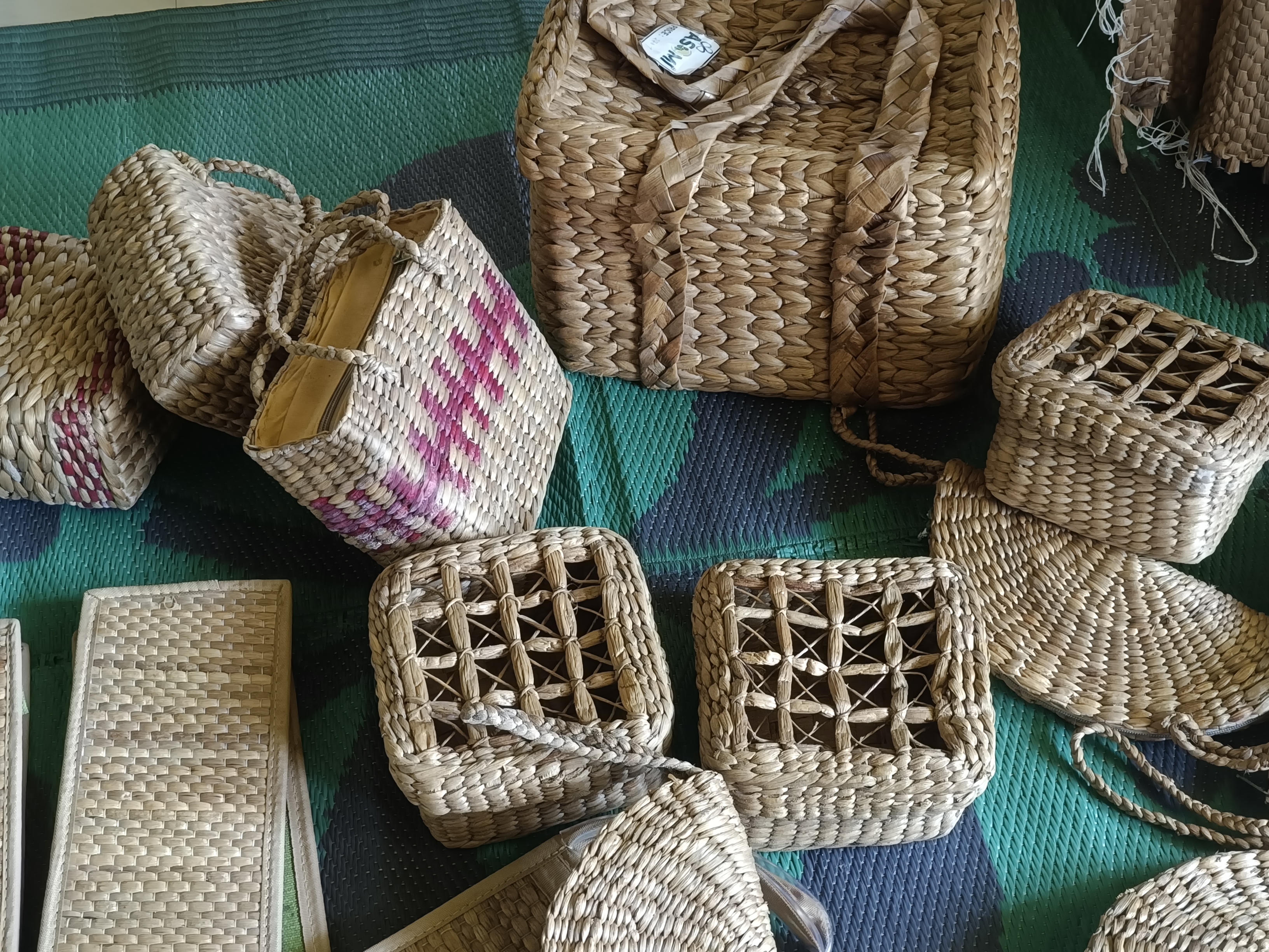 Self-reliant through Water Hyacinth product making in Khetri