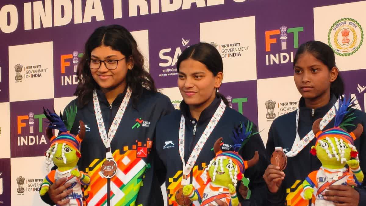 KITG 2026: कर्नाटक की तैराक मणिकांता ने स्वर्ण पदकों की हैट्रिक पूरी की,  छत्तीसगढ़ की अनुष्का भगत ने जीता दूसरा पदक