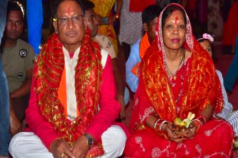 रामनवमी: 25 वर्षों की परंपरा निभाने बगिया पहुंचे सीएम विष्णुदेव साय,  श्रीरामनवमी महायज्ञ में हुए शामिल