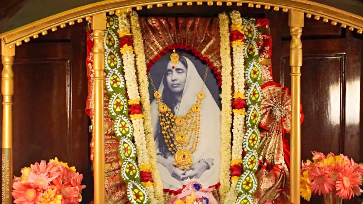 Maa Sarada Worship in Belur Math