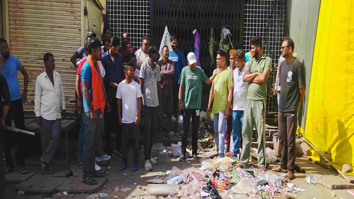 sanitation Employees Stage Protest