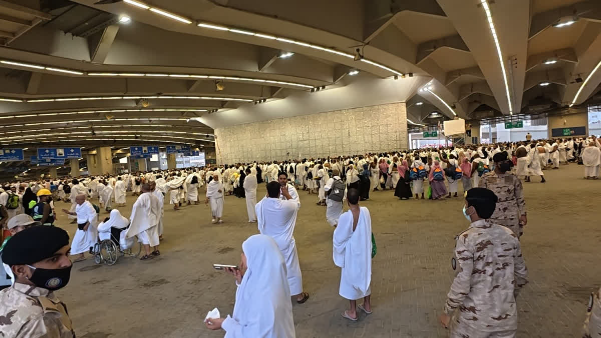 ETV Bharat Ground Report | Hajj Pilgrimage Begins To Conclude Hajj Pilgrimage