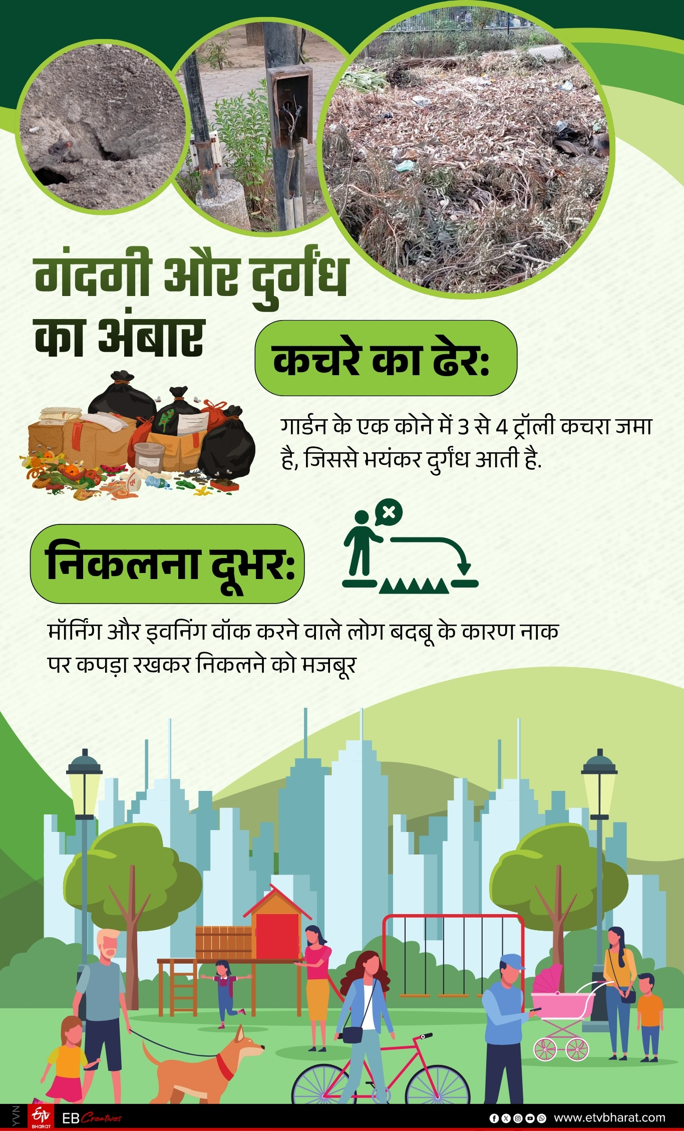 REALITY CHECK OF PARKS IN KOTA, ETV BHARAT PARK SAFETY CAMAPAIGN