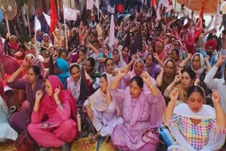 HEALTH WORKERS STRIKE IN BATHINDA
