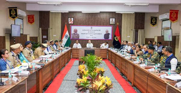 Officials present at the security meeting