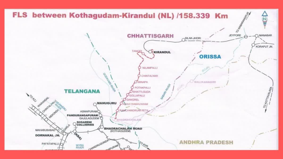 RAIL NETWORK TO BASTAR
