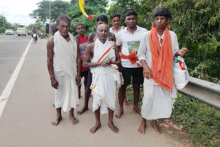 Faith can move mountains and when it comes to Rath Yatra, faith can make devotees walk miles irrespective of their age.