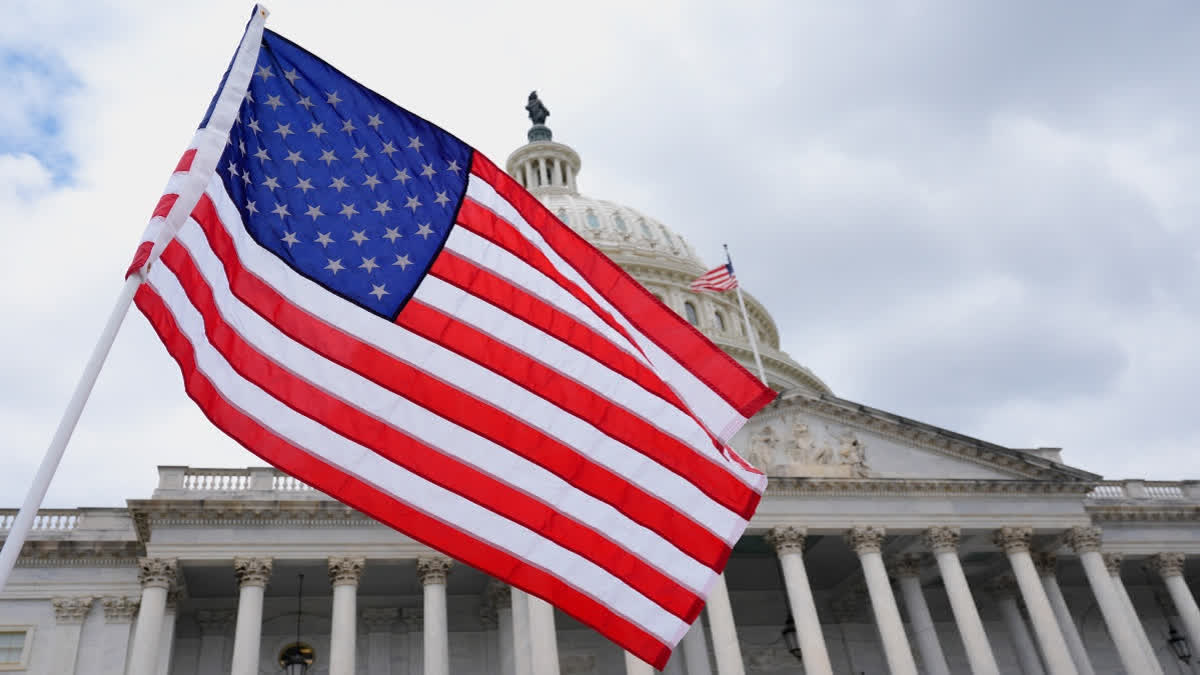Indian Firm, CEO Among 8 Entities Sanctioned By US For 'Fuelling' Civil War In Sudan The U.S. flag flies in font of the Capitol, Monday, June 8, 2026, in Washington.