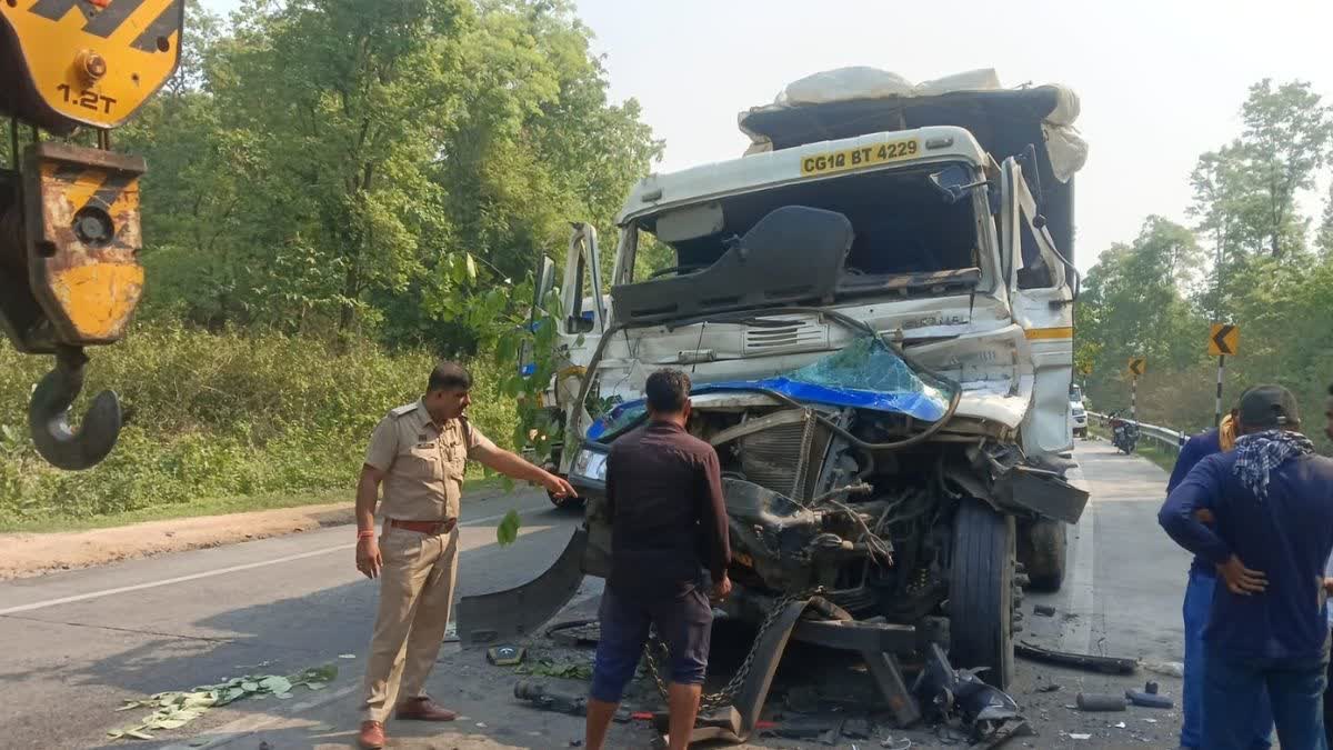 Horrific accident on national highway