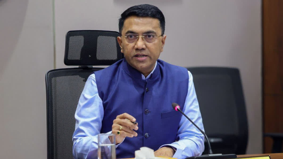 FILE - Goa Chief Minister Pramod Sawant