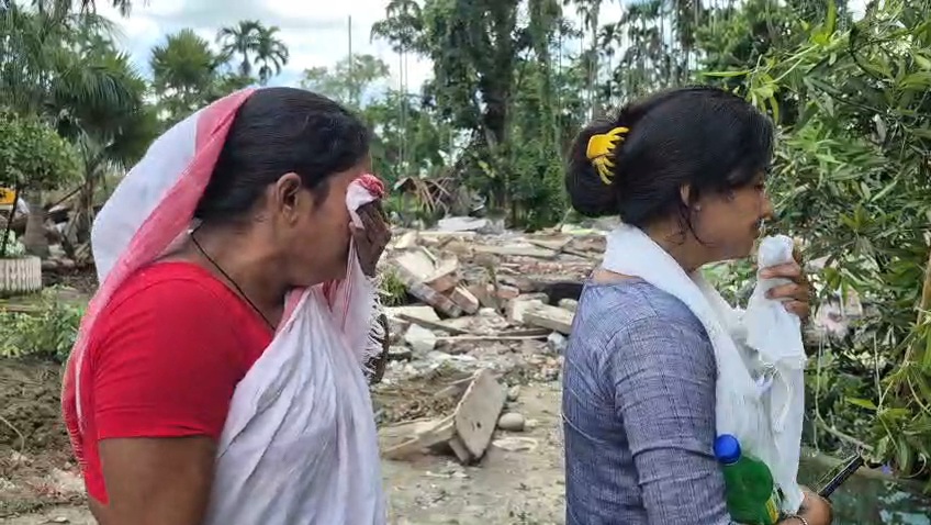 Eviction drive in Assam-Nagaland Border