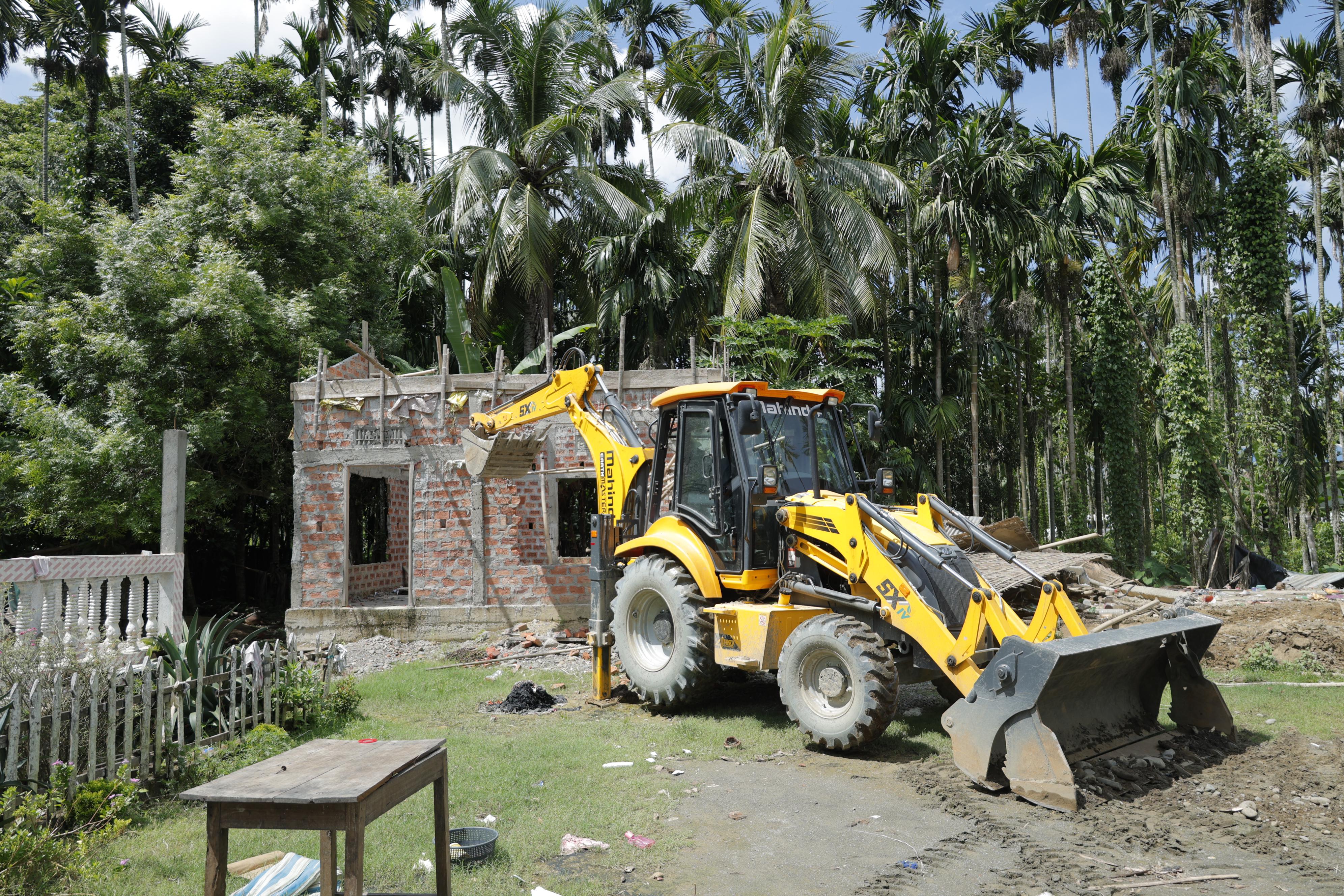 Eviction drive in Assam-Nagaland Border