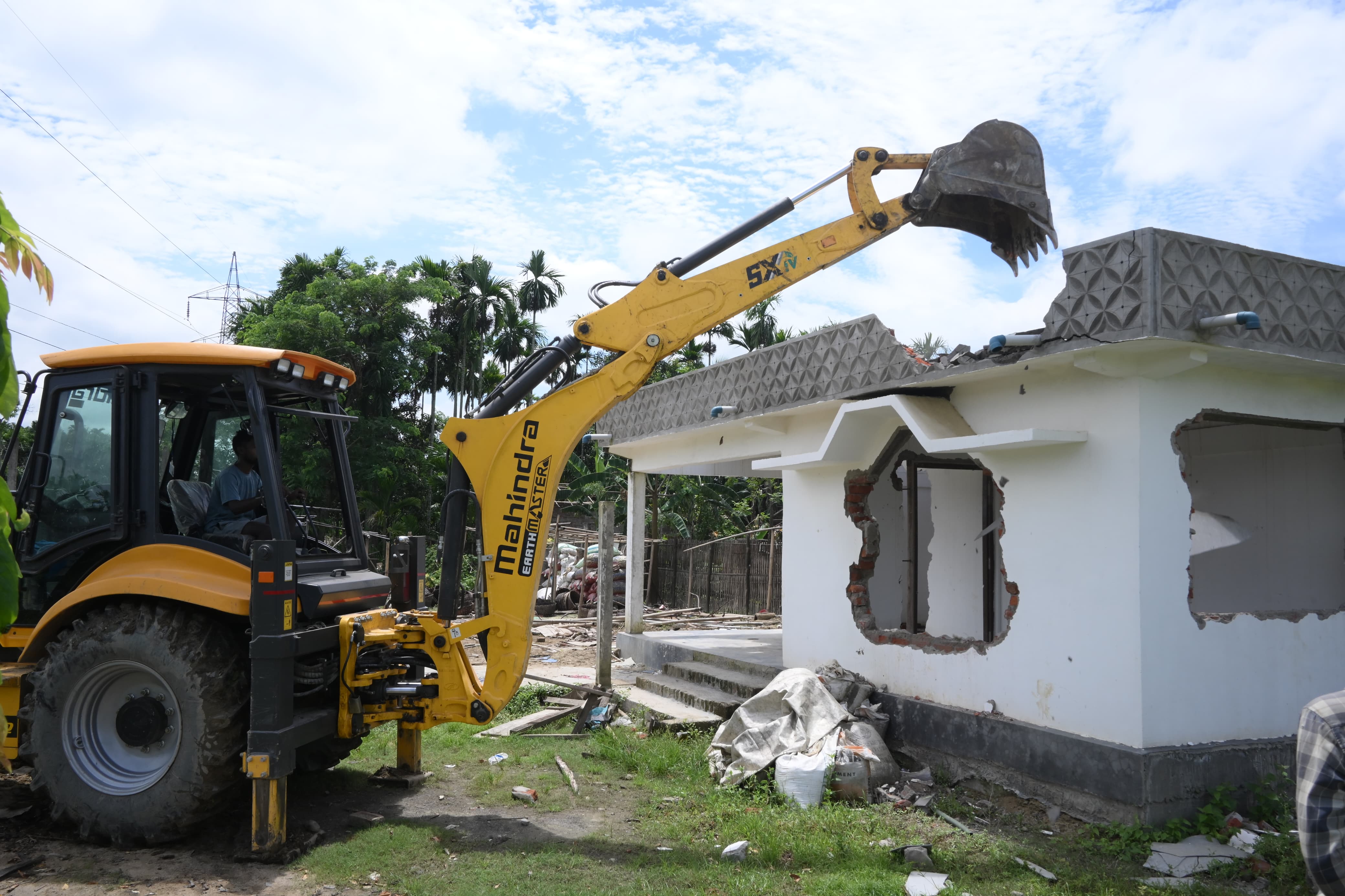 Eviction drive in Assam-Nagaland Border
