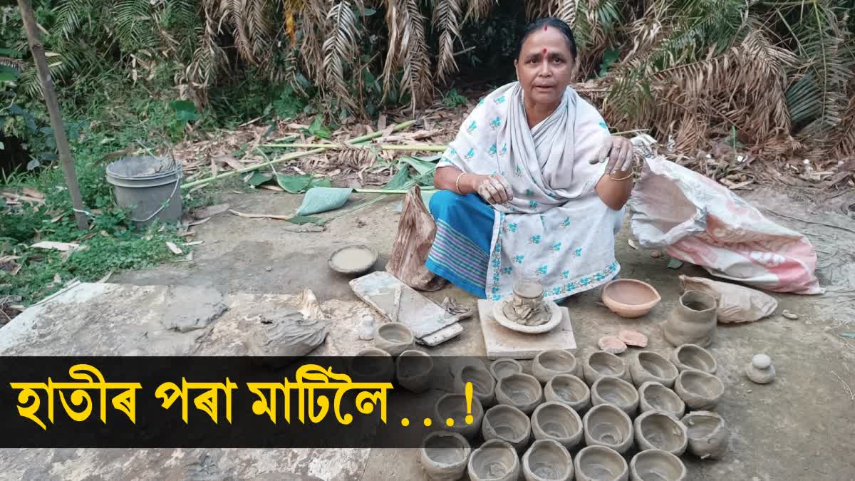 When pottery restored as lifeline in a landscape prone to elephant conflict in Assam