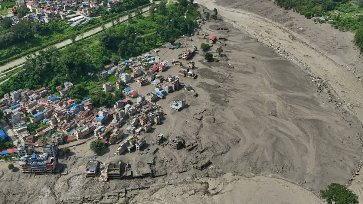 NEPAL FLOOD  TIBET FLOOD CAUSES  CRYOSPHERIC CHANGE  RASUWA DISASTER