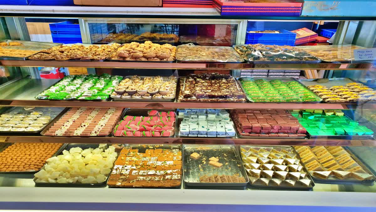 Colorful sweets