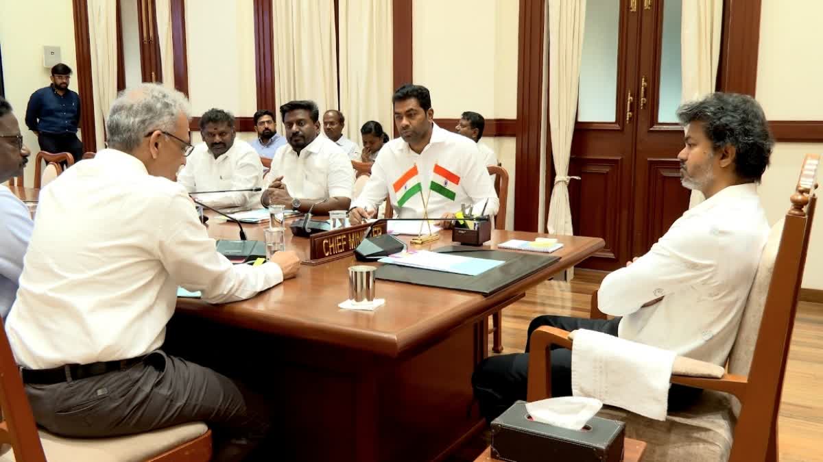 NEPAL flood  CM Vijay Sends 4 Ministers To Delhi  Nepal relief measures tamilnadu  nepal flood affected tamil