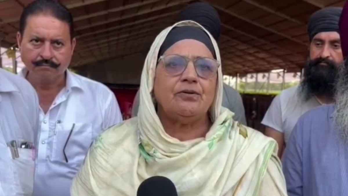 MP Amritpal mother on Sukhbir Badal