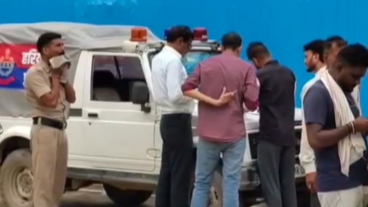 Child Injured Faridabad