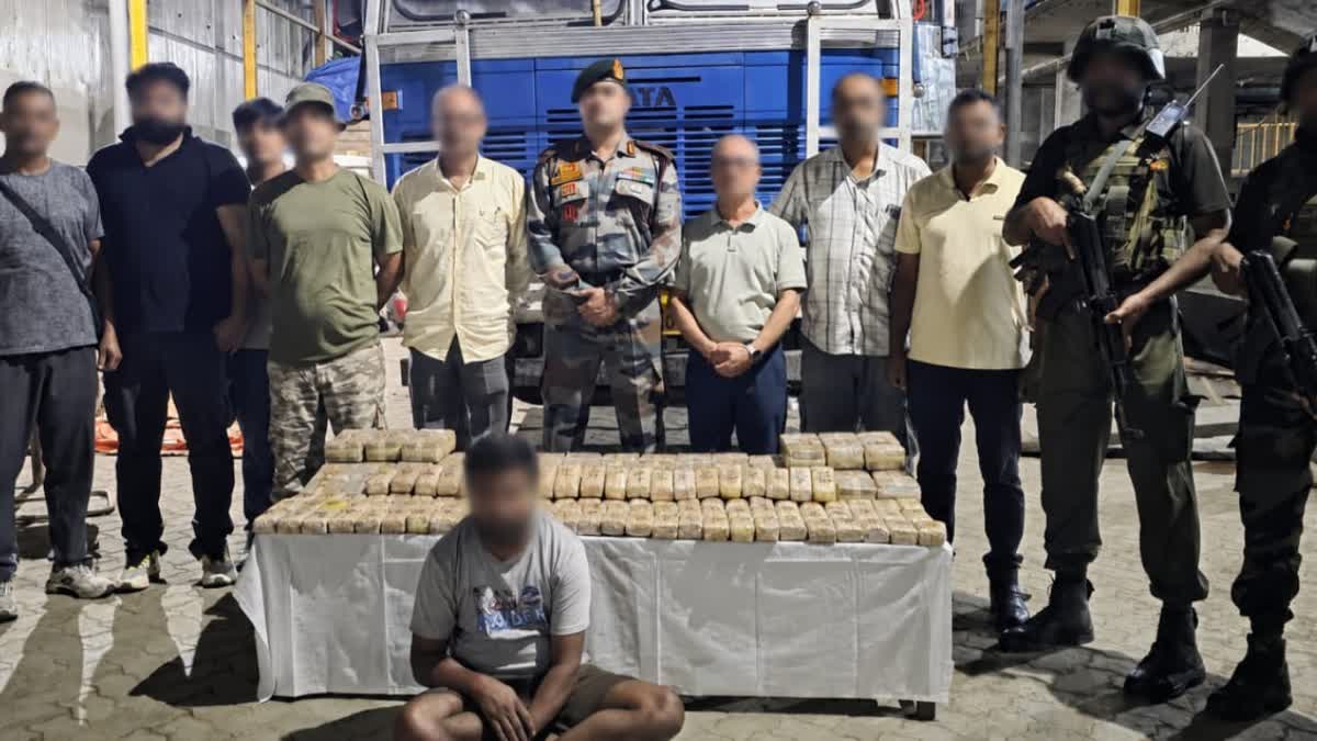 Yaba tablets worth ₹168 crore seized in Assam.