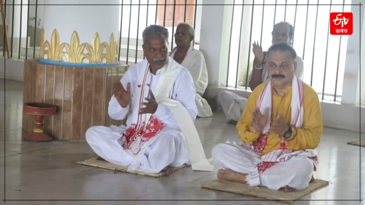 Ashok Singhal visited Majuli