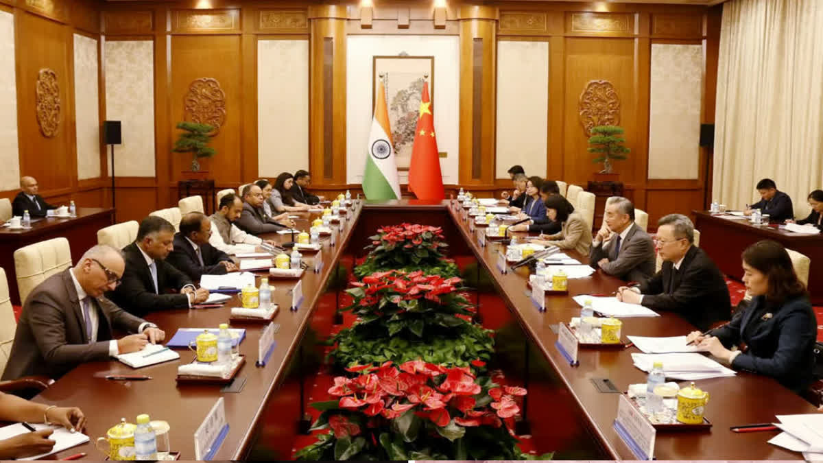 INDIA CHINA ADVANCE BORDER TALKS