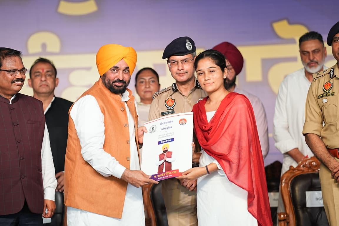 1746 YOUTH RECRUITED PUNJAB POLICE