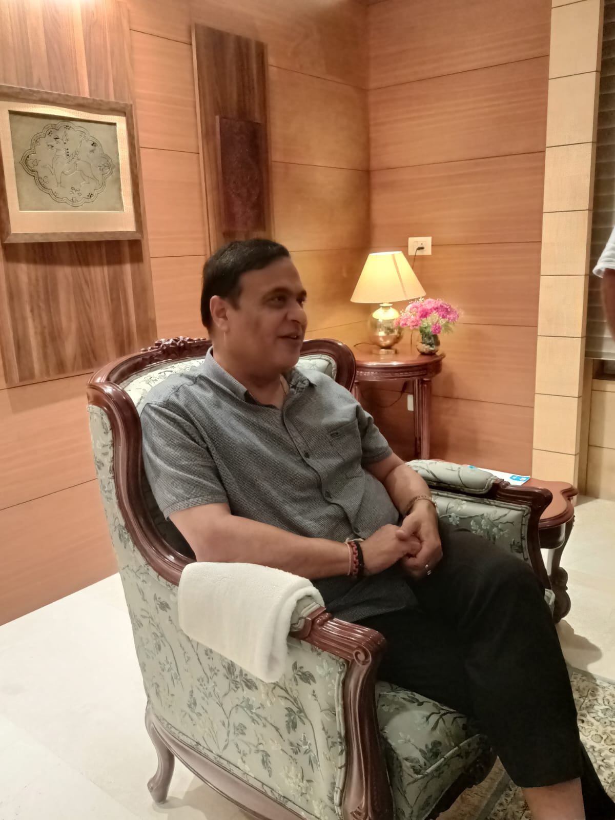 Himanta Biswa Sarma terror threat assam Assam flood