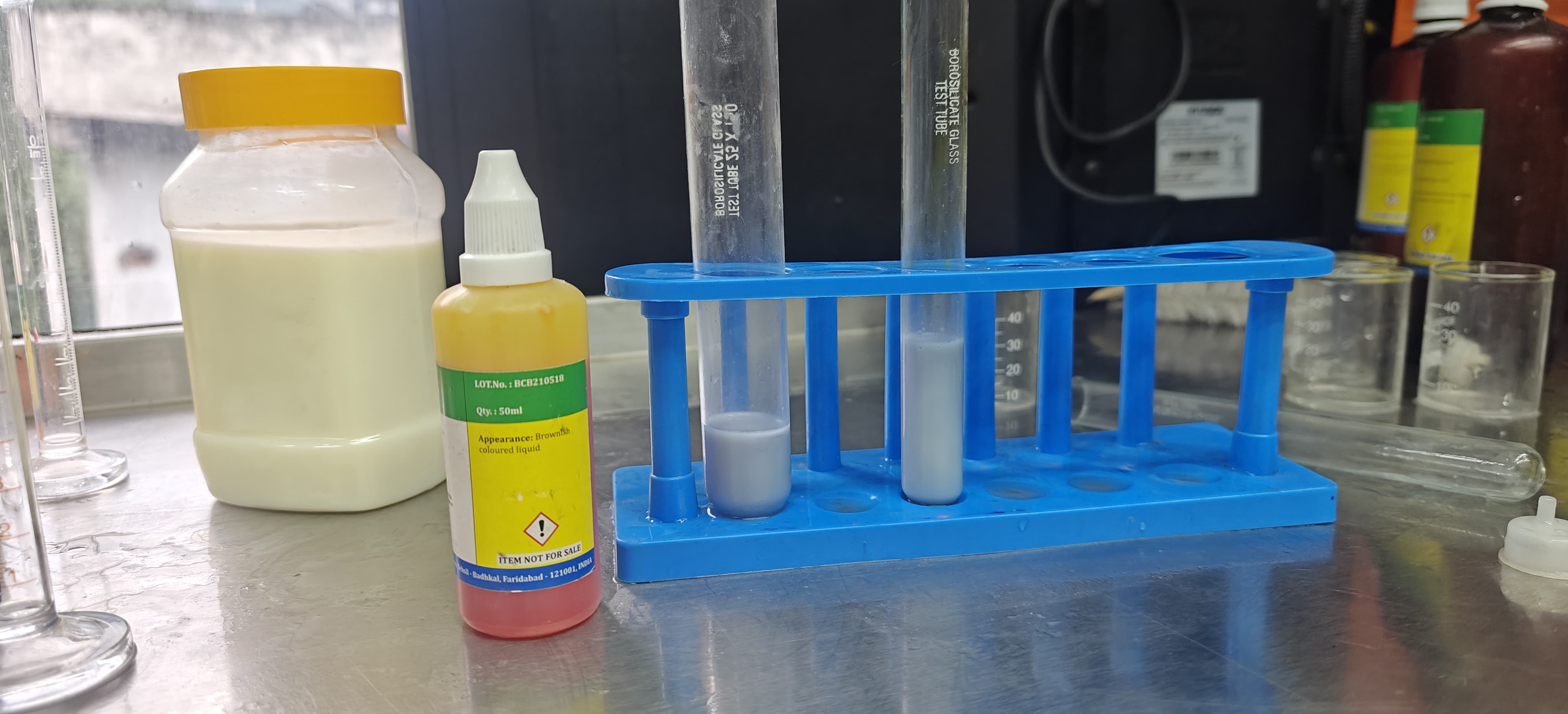 Mobile food testing lab