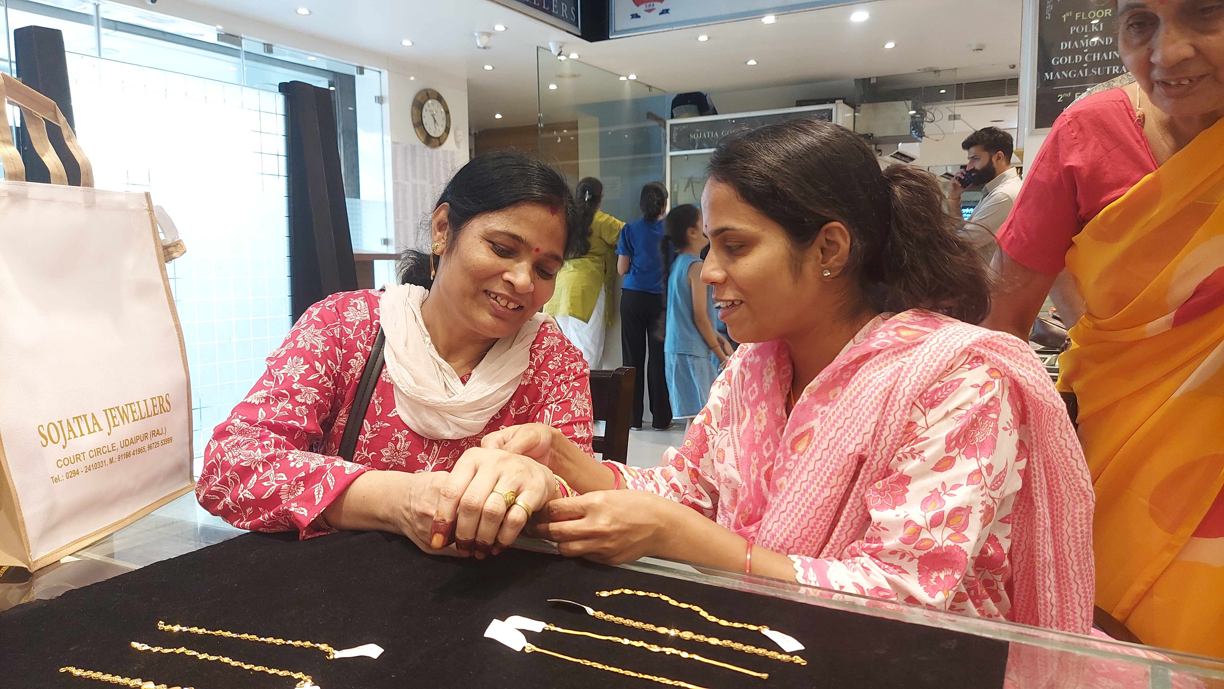 NEW RAKHI TREND IN UDAIPUR,  LESS WEIGHT MORE SPREAD IN SILVER