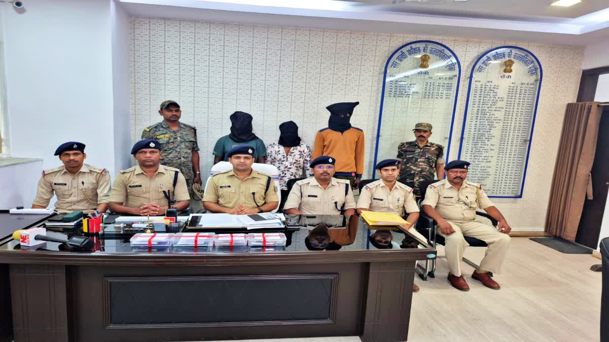 Police arrested drug peddlers with brown sugar in Ranchi