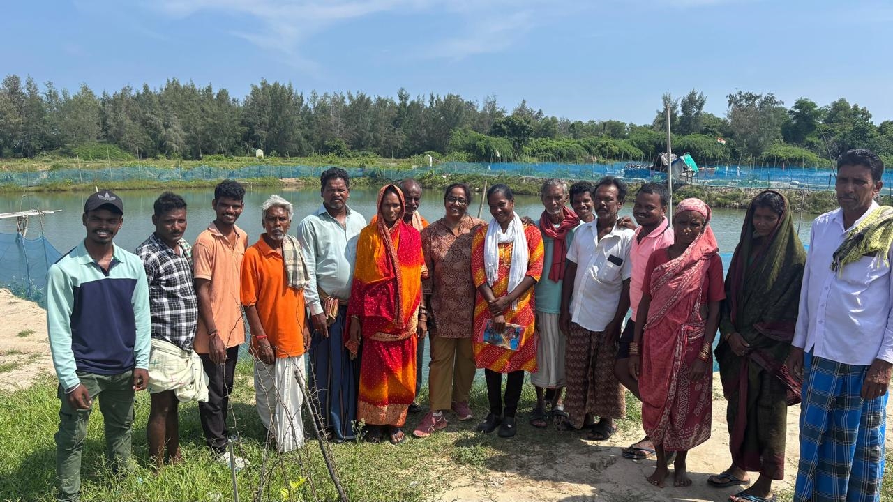 Bharati Sethy Leads Ganjam Farmers Into Mud Crab Farming