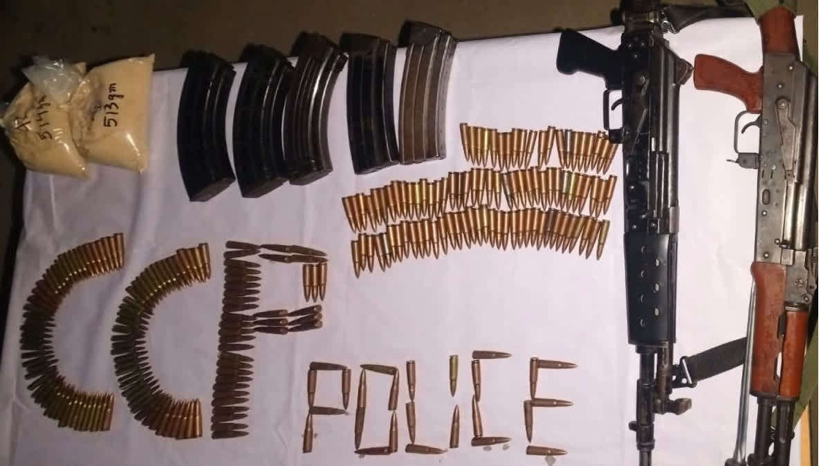 Manipur: Security Forces Recover Rifles, Grenades And Ammunition In ...