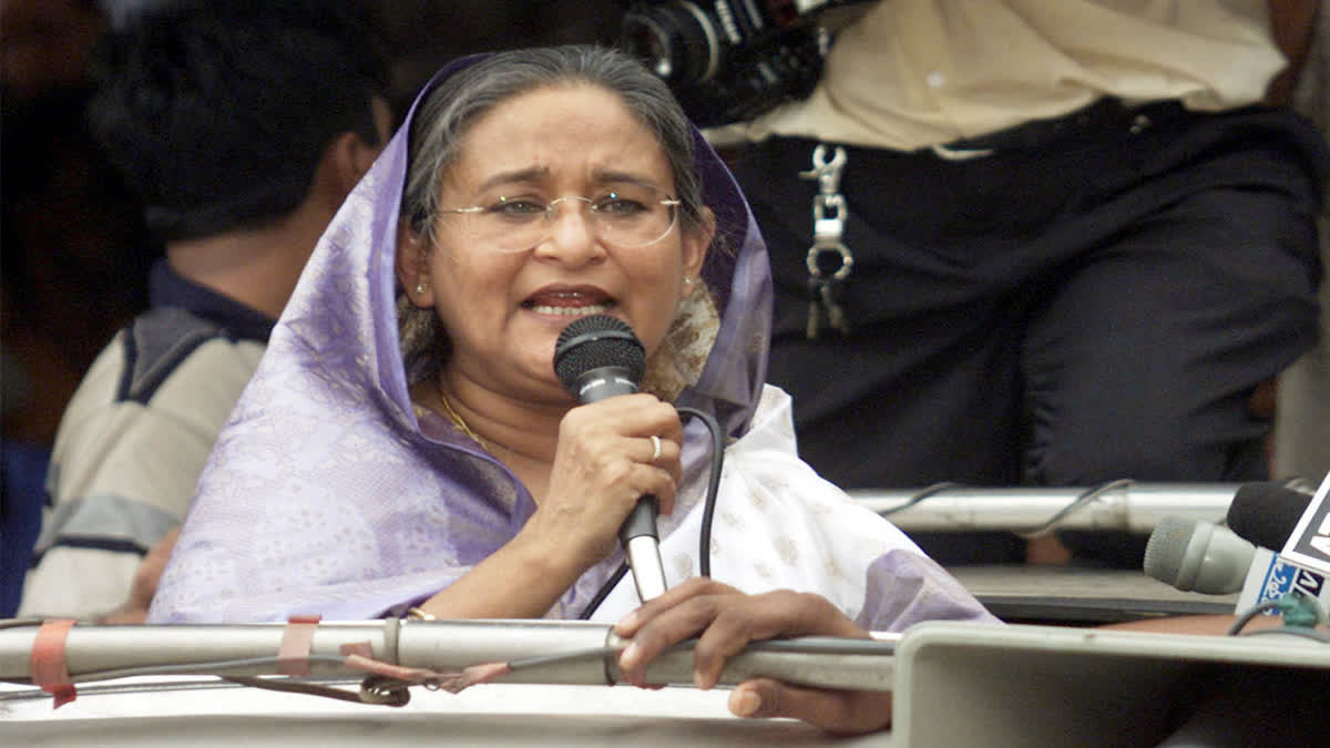 Sheikh Hasina sentences in prison