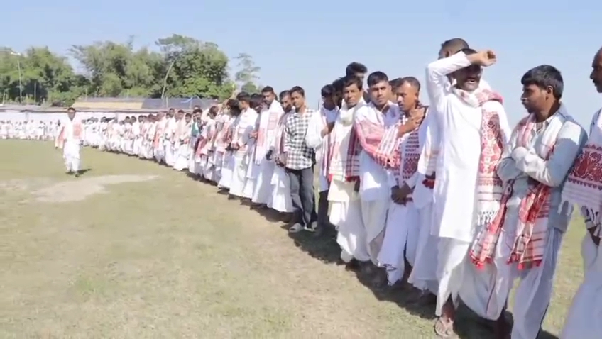 Majuli Brahmaputra pujan