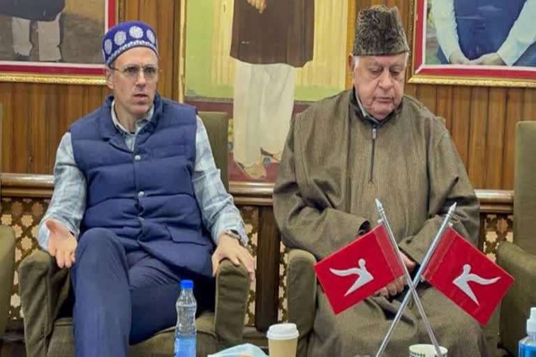 He is behaving like PRO of Pakistan govt: BJP's Tarun Chugh slams Farooq Abdullah over his remark on India-Pakistan dialogue Abdullah warned on Tuesday that the Union Territory will meet the same fate as that of Gaza, which is at war with Israel, in the absence of a political dialogue. He also urged the leaders of both India and Pakistan to find a solution to their bilateral issues through dialogue.