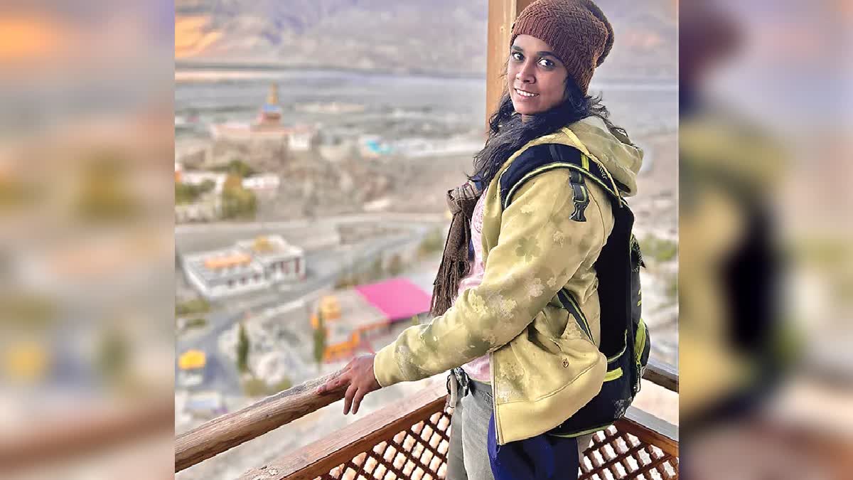 Story on Neeraja Velamuri at Visakhapatnam