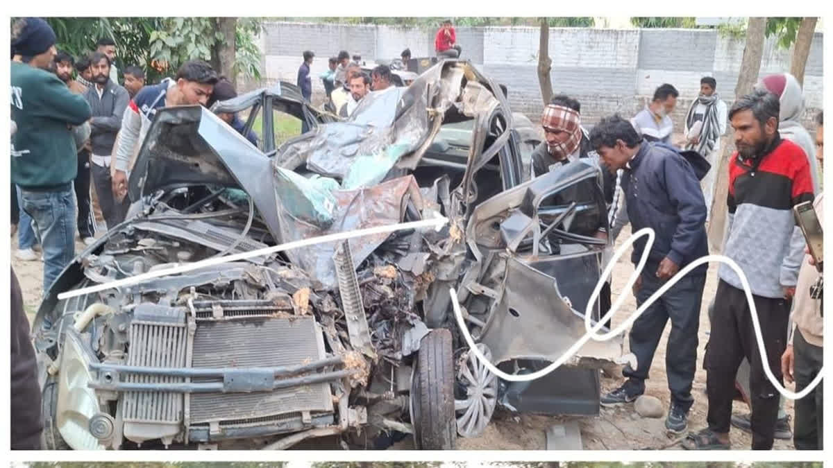 Four Killed As Car Rams Into Tree In UP's Saharanpur