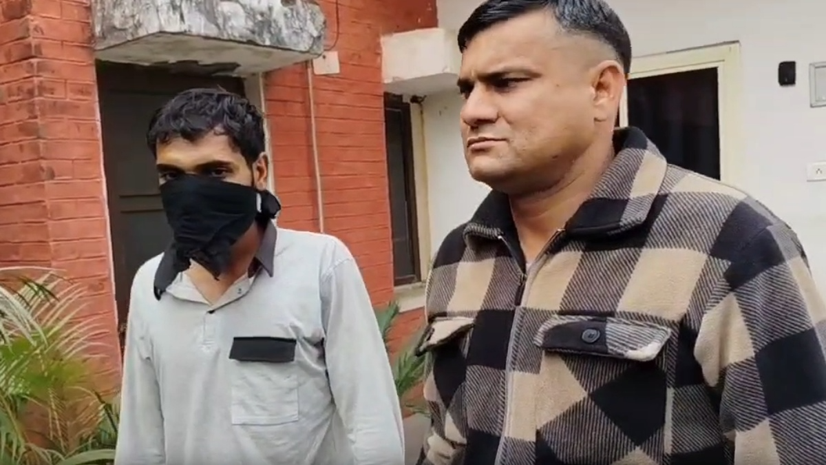 मंदिर में चोरी का आरोपी गिरफ्तार