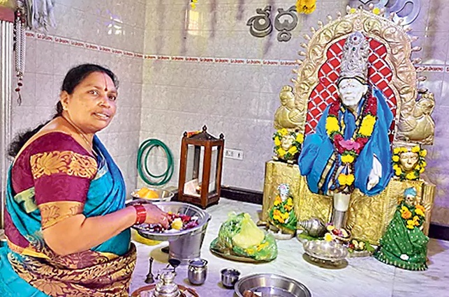Mother and Daughter as Priests at Krishna District