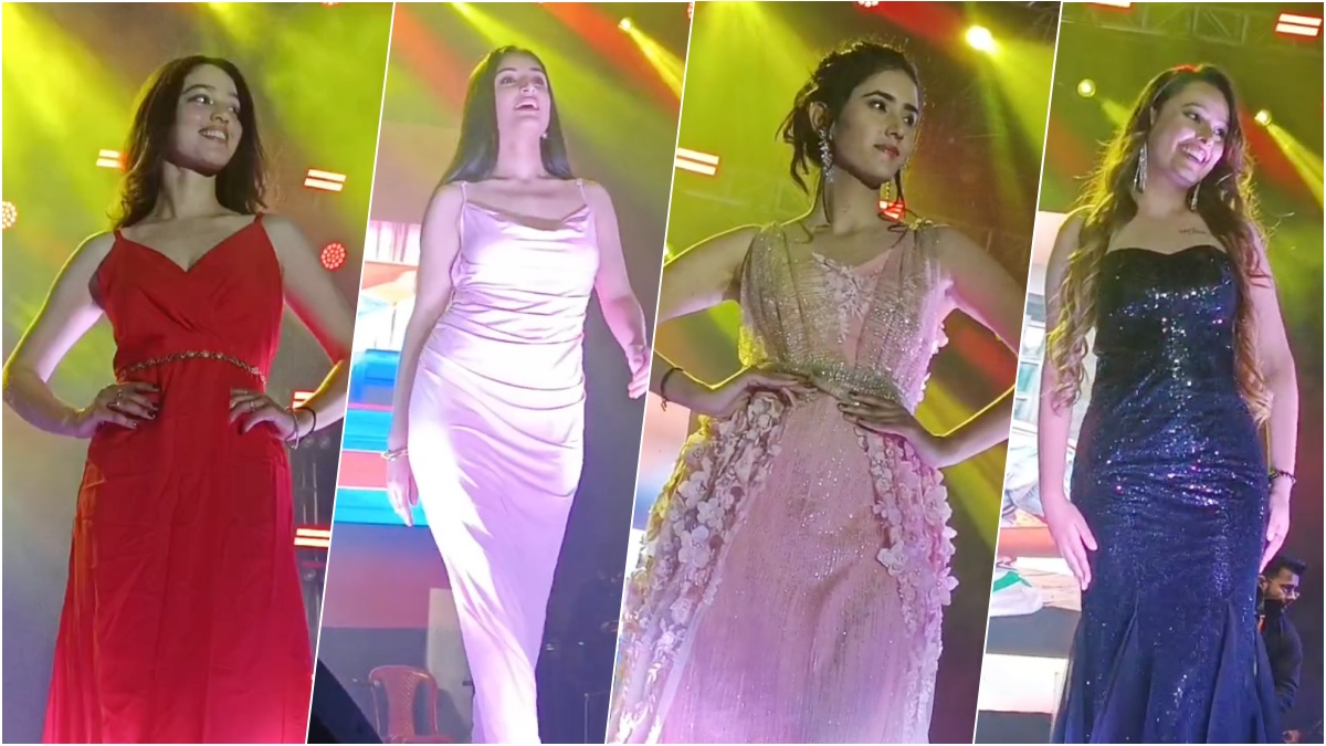 Ramp walk at Kangra Valley Carnival