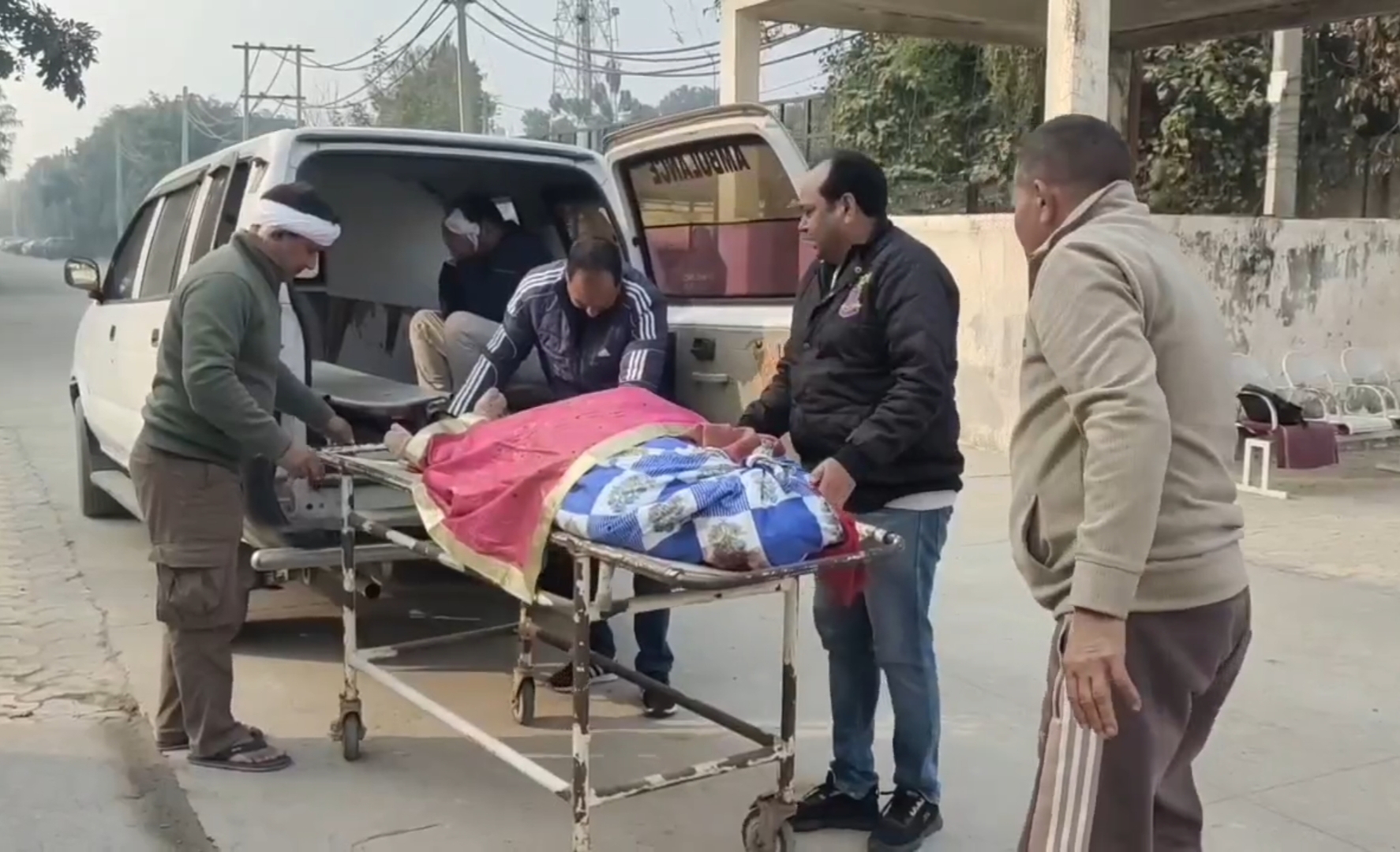 Truck hits a bike on the National Highway in Karnal killing a woman