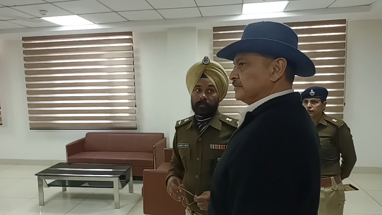 Haryana Director General of Prisons Alok Kumar inspected Karnal District Jail