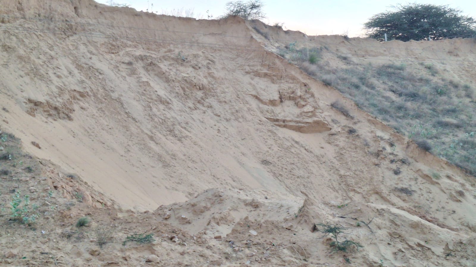 ऊंची रेत के टीले