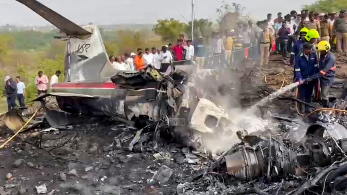 Ajit Pawar's Plane Caught Fire, Exploded Multiple Times After Crash: Eyewitnesses