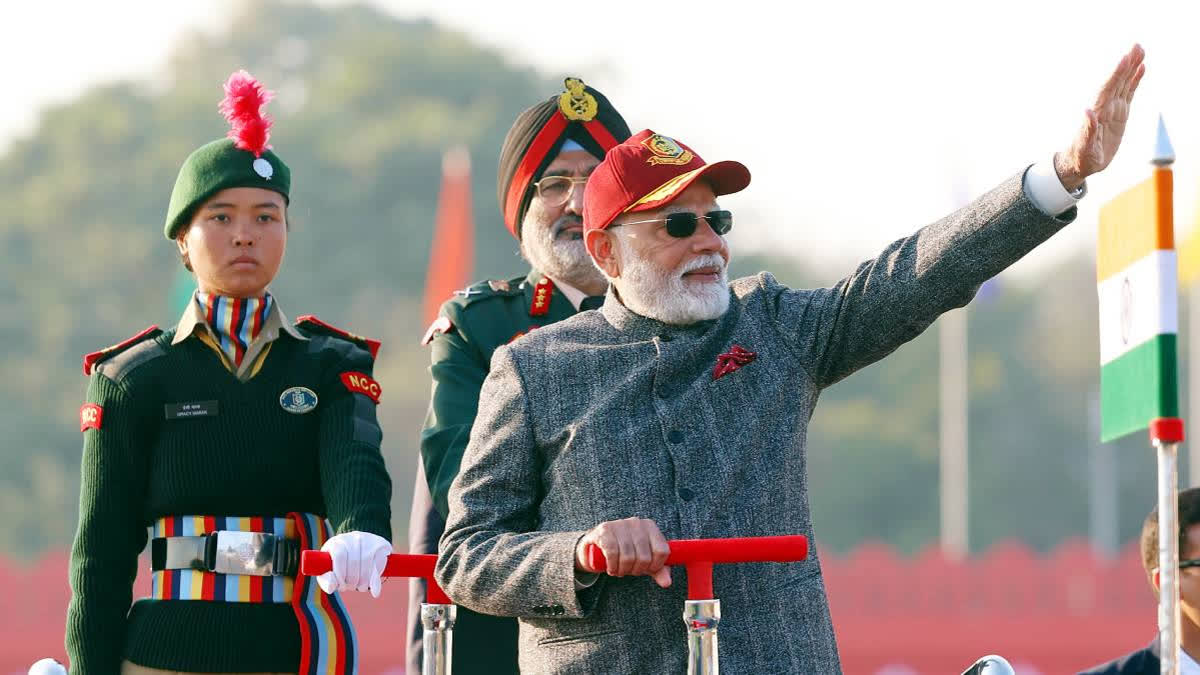 PM MODI AT NCC RALLY