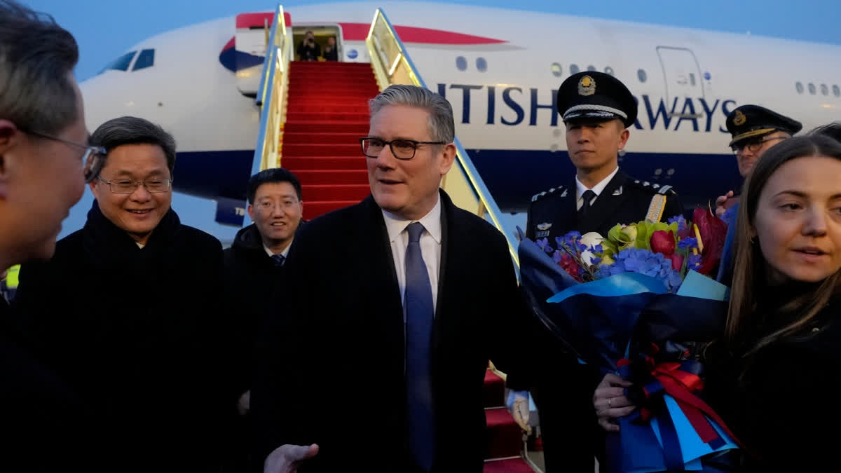 British Leader's Trip To China Is A Balancing Act Between Trade, National Security And Trump STARMER TRIP TO CHINA