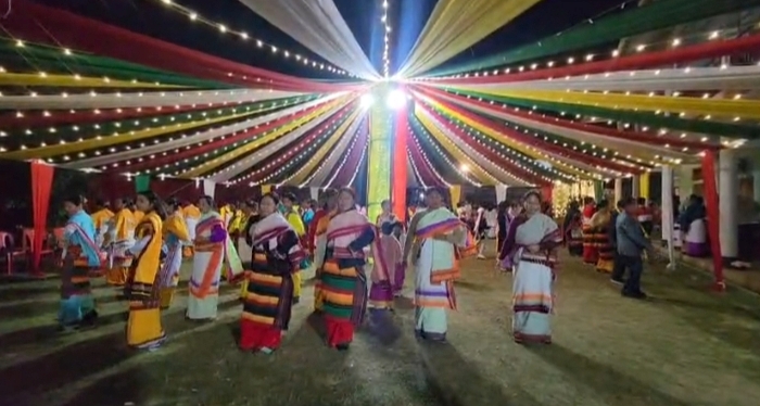 Dimasa Kachari tribe elebrated Harvest Festival Busu Dima in Dima Hasao
