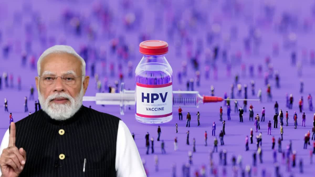 PM Modi Nationwide HPV Vaccination